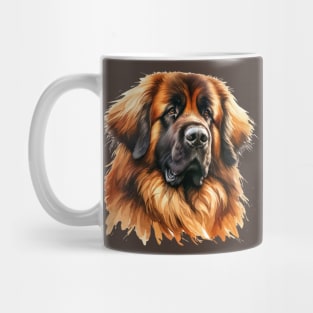 Leonberger Watercolor - Beautiful Dog Mug